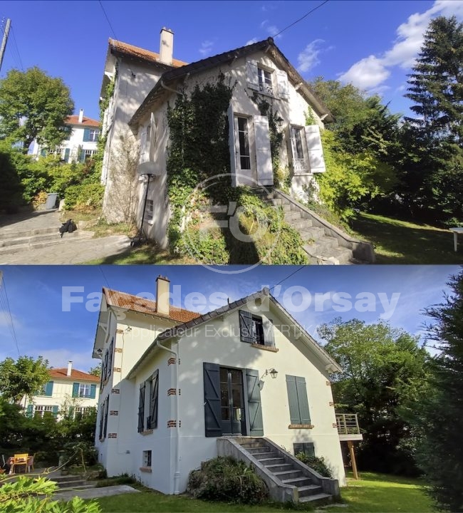 Ravalement de façades d'une maison à Orsay, 91400, Essonne