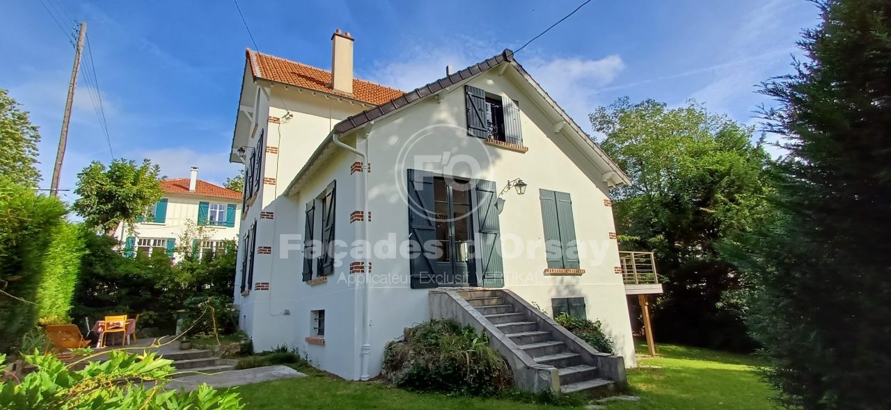 Ravalement de façades d'une maison à Palaiseau, 91477, Essonne