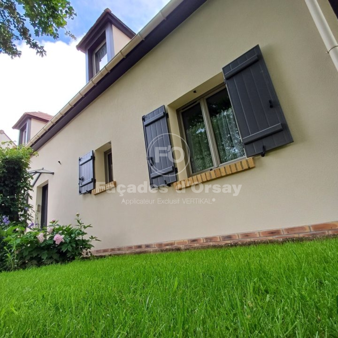 Ravalement de façades d'une maison à Gif-sur-Yvette, 91190, Essonne